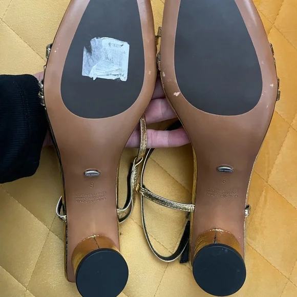 Tony Bianco Gold Sandals - Picture 5 of 12